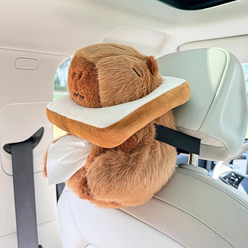 Ohsail Capybara Plush Tissue Box Holder 1