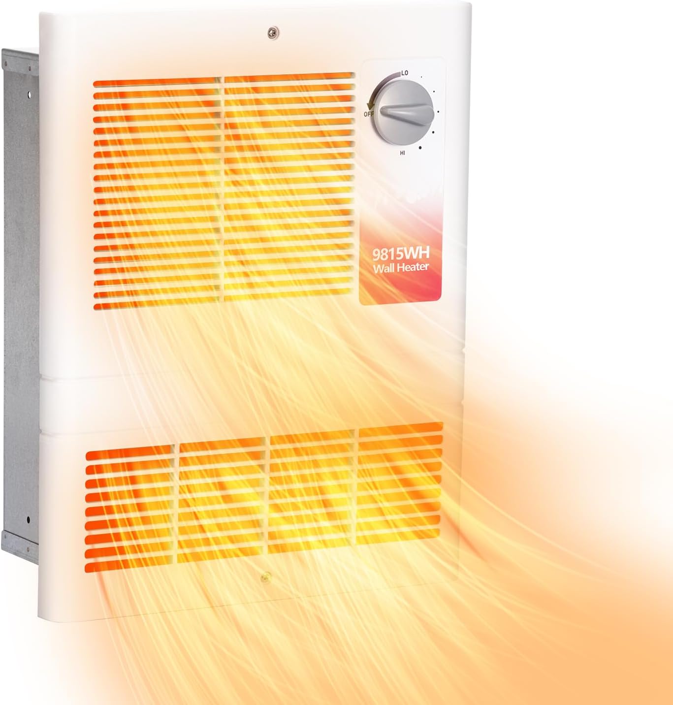HAI FEIPN Upgraded 9815WH Wall Heater with Adjustable Thermostat