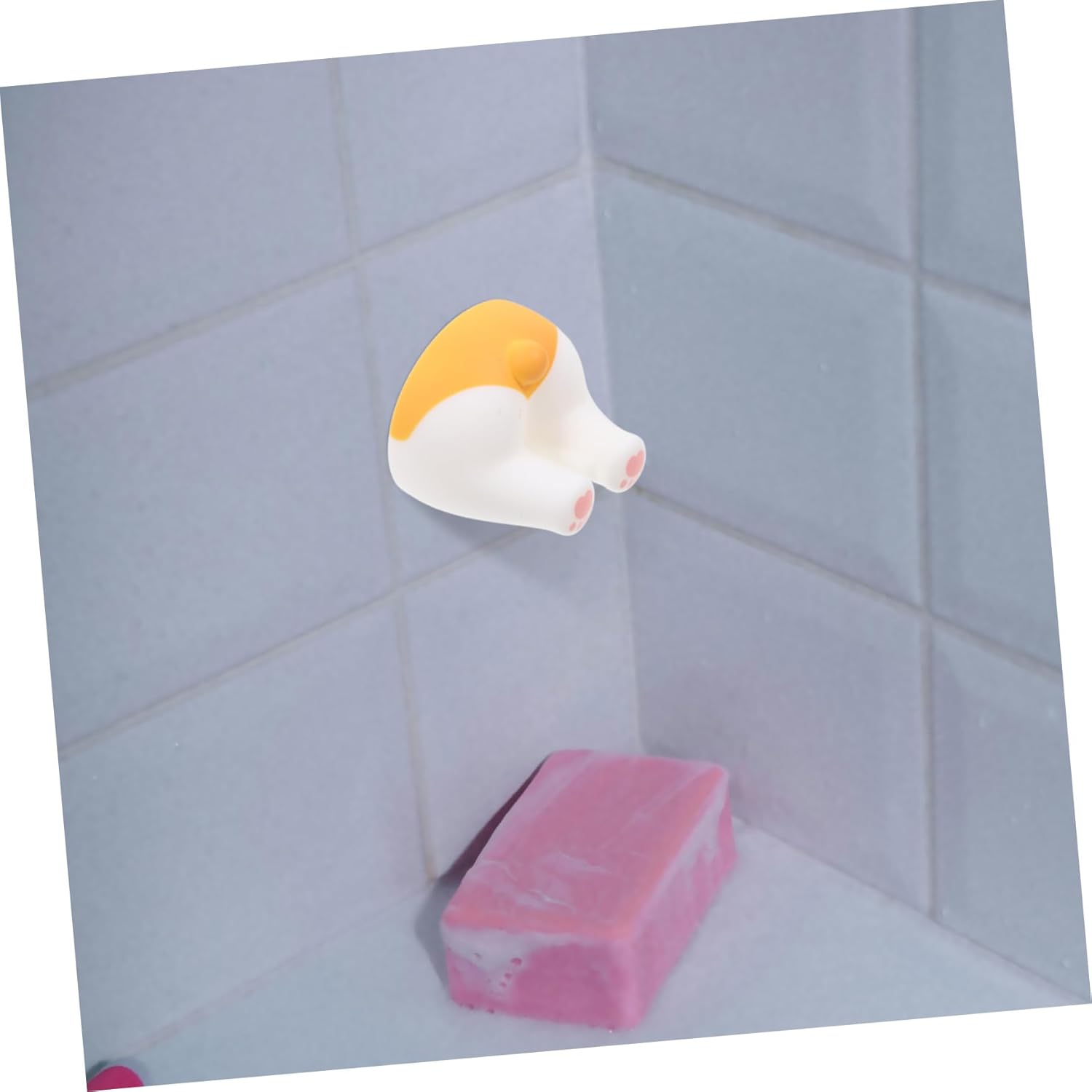 FIXOSHEE Wall-Mounted Kids Toothbrush Holder