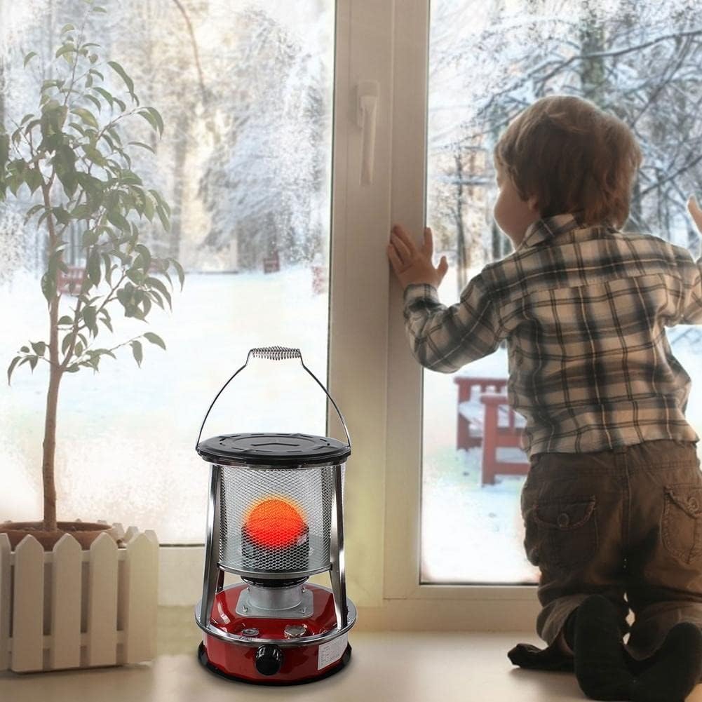 FAJOME Portable Kerosene Heater 9000 BTU 46L Red
