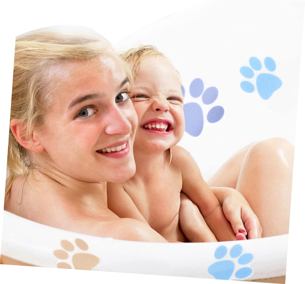 Non-Slip Bathtub Stickers 10pcs Anti-Slip Tape for Bathroom