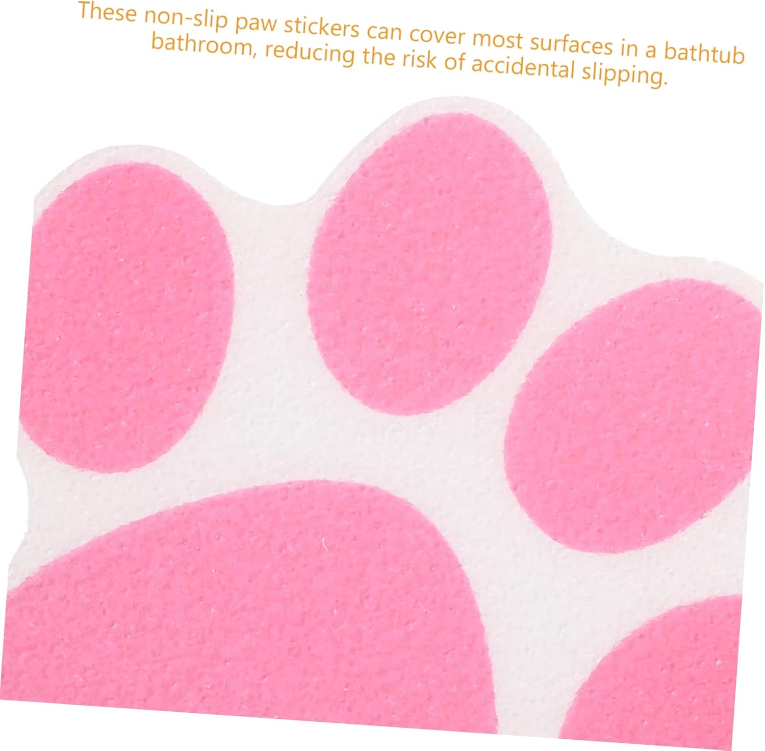 Cabilock Non-Slip Paw Decals for Bathtub and Shower