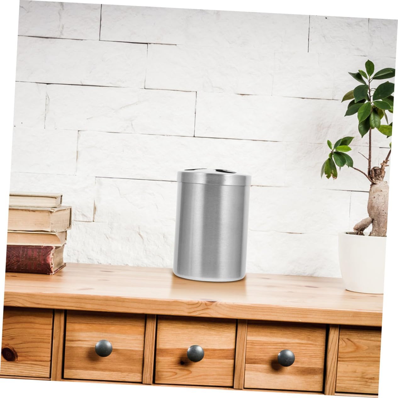 STOBAZA Toothbrush Holder with Toothpaste Storage