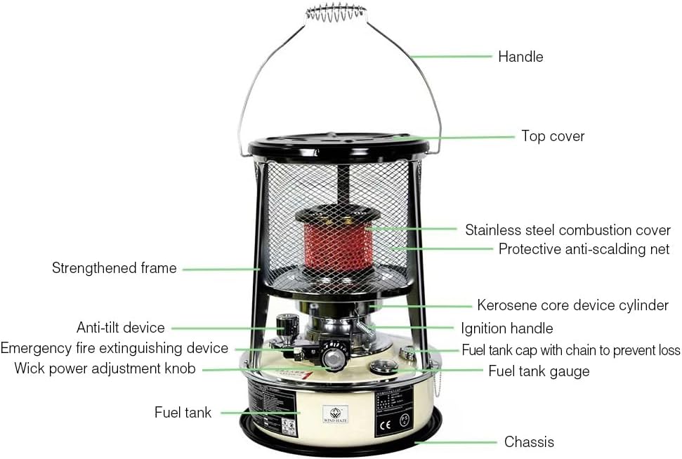 Irfora Kerosene Heater Stove Multifunctional