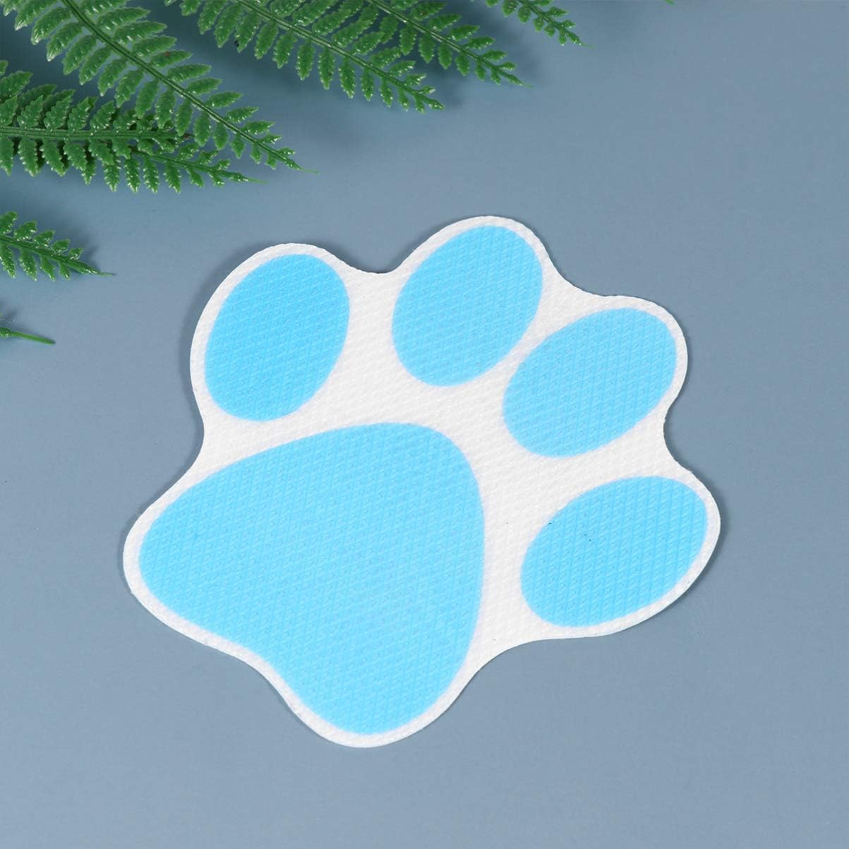 Zerodeko 60PCS Cartoon Dog Footprint Bathtub Decals