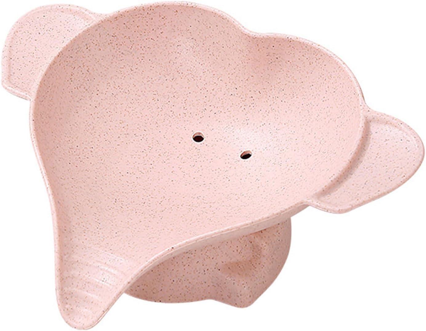 LOXGO Elephant Soap Dish Fun Storage Drainer