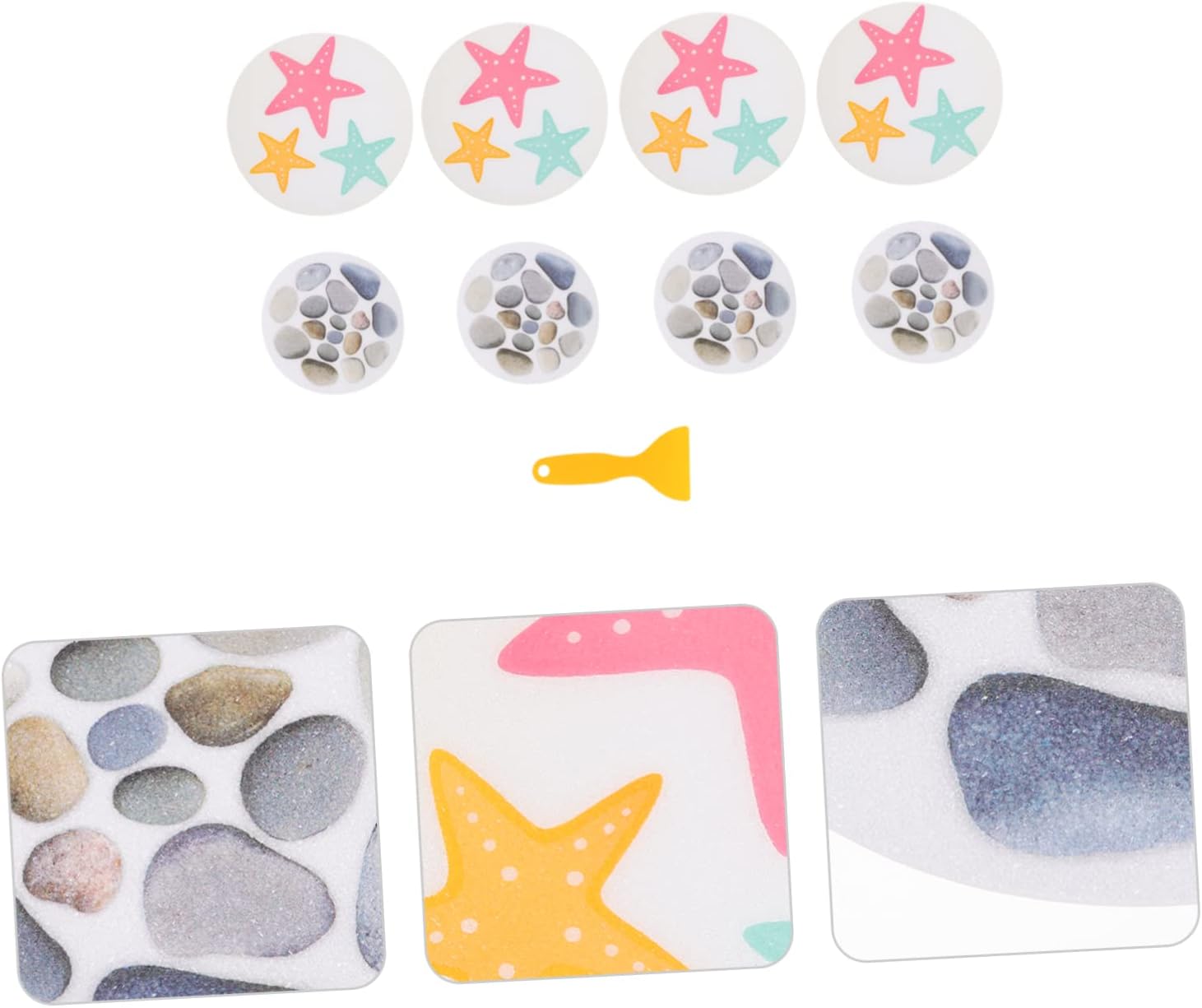 ABOOFAN 8Pcs Non-Slip Bathtub Stickers for Safety 1