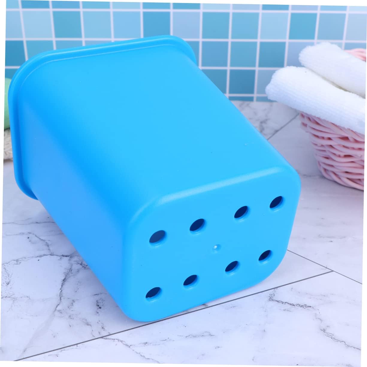 MAGICLULU Suction Cup Toothbrush Holder Blue