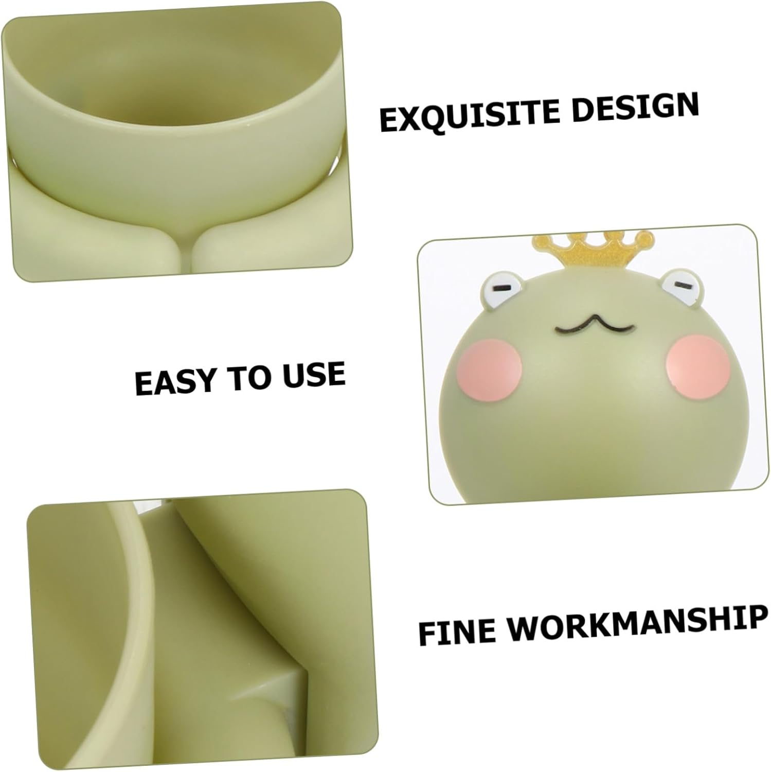 FONDOTIN Cartoon Toothbrush Holder with Brushing Cup