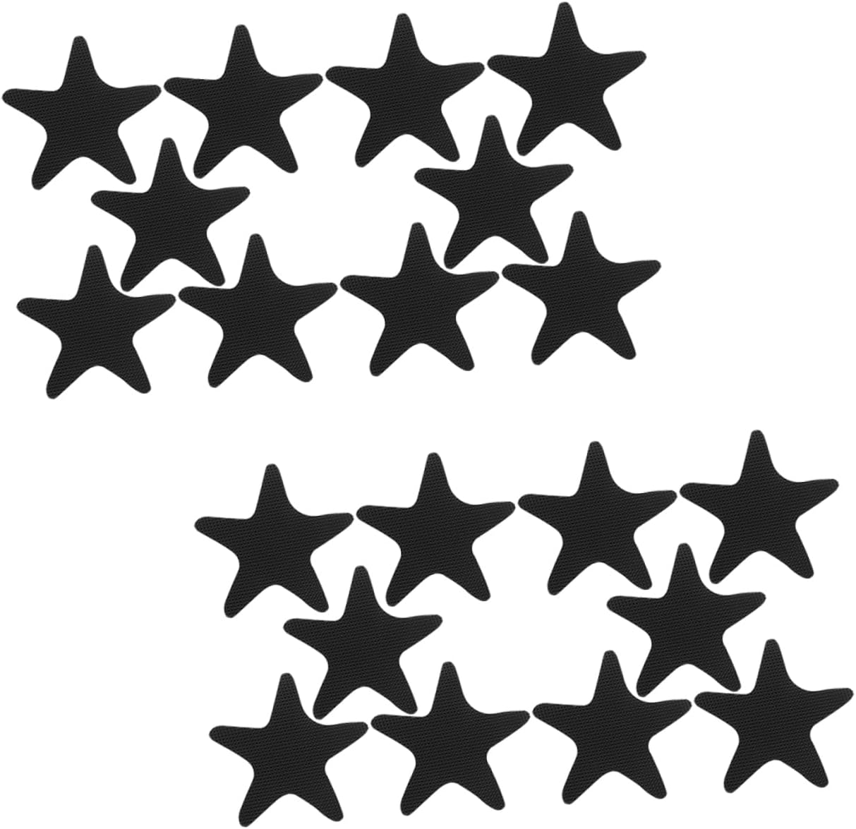 Unomor 40Pcs Non-Slip Bath Stickers for Stairs and Bathtubs