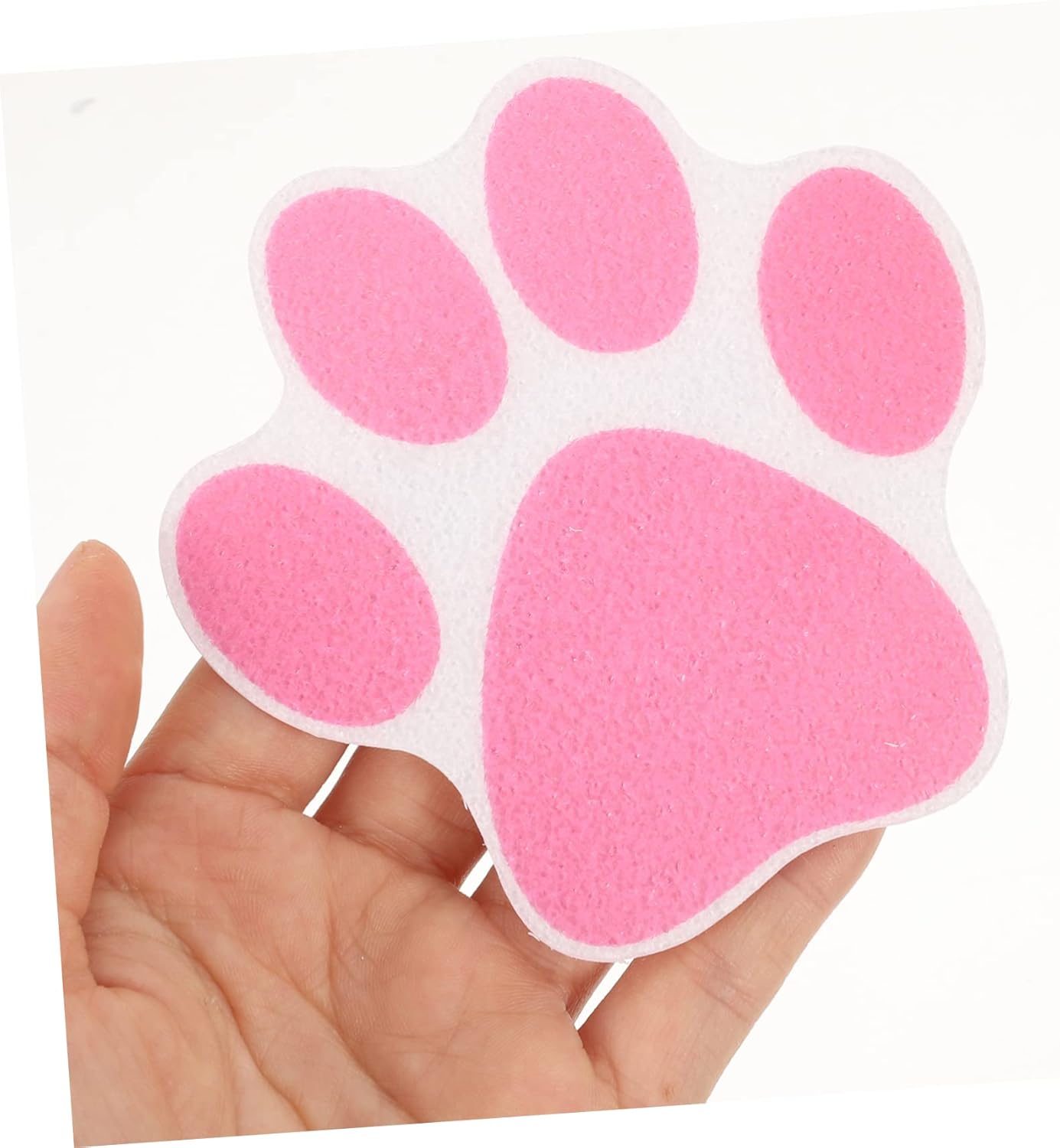 Garneck 10pcs Non-Slip Bathtub Stickers with Paw Design