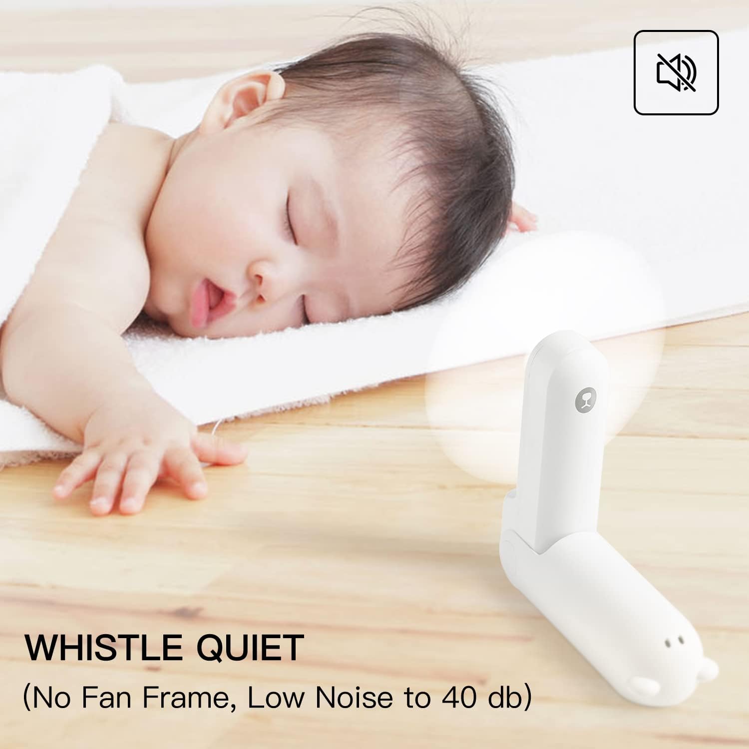 JISULIFE Handheld Fan with 4500 mAh Powerbank