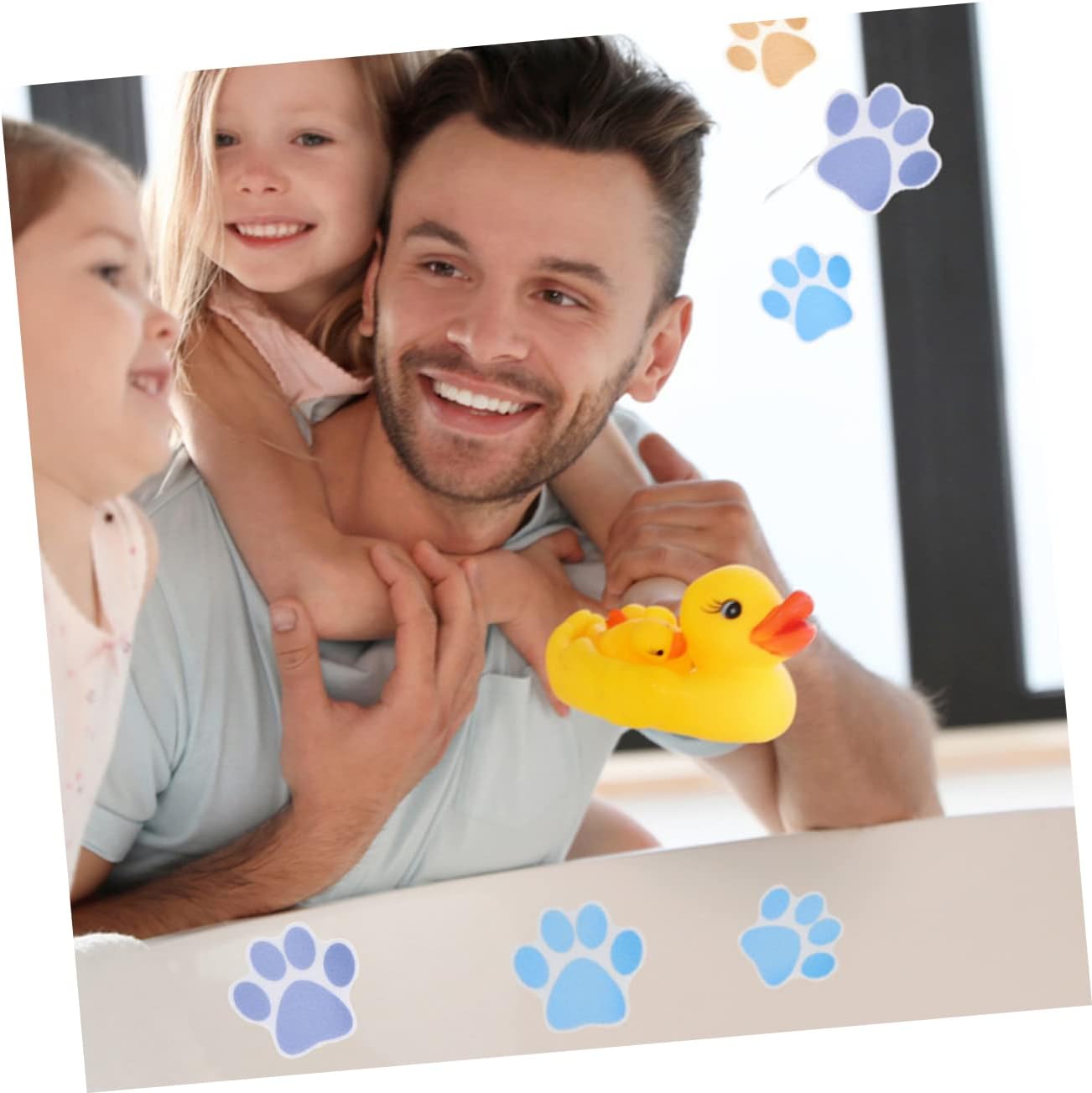 Non-Slip Bathtub Stickers 10pcs Anti-Slip Tape for Bathroom