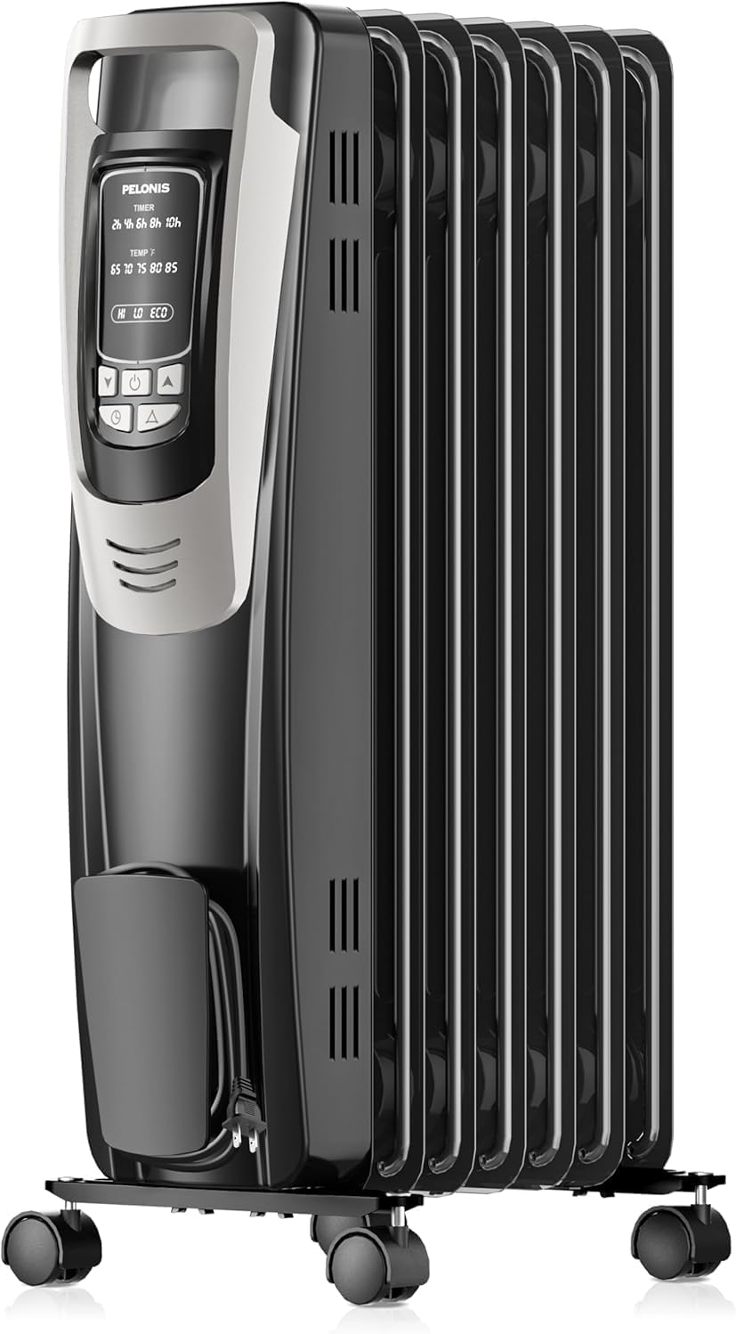 besuhot Radiator Heater with Remote and LED Display