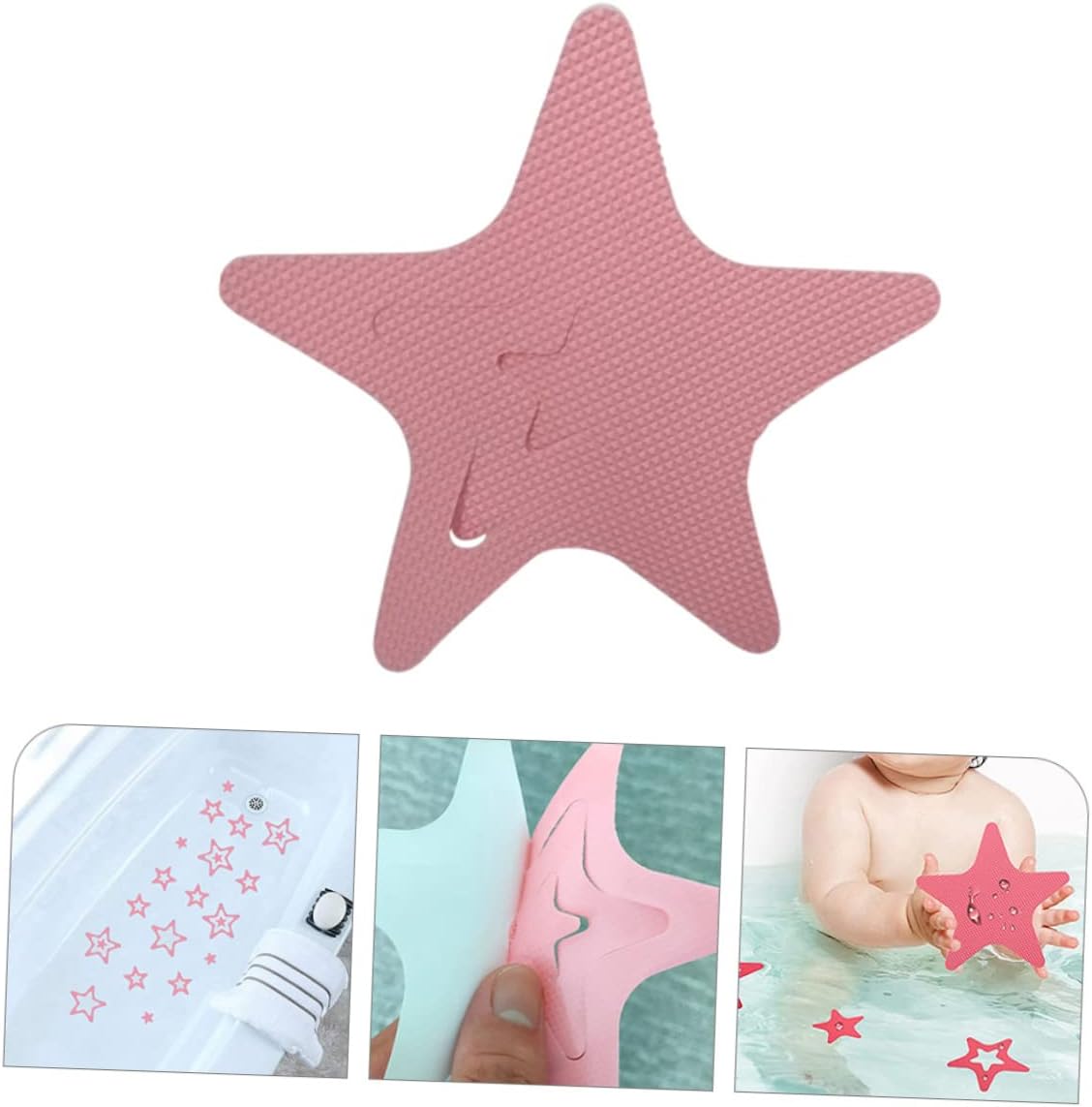 12Pcs Skid-Proof Star Decals for Bathtub and Stairs