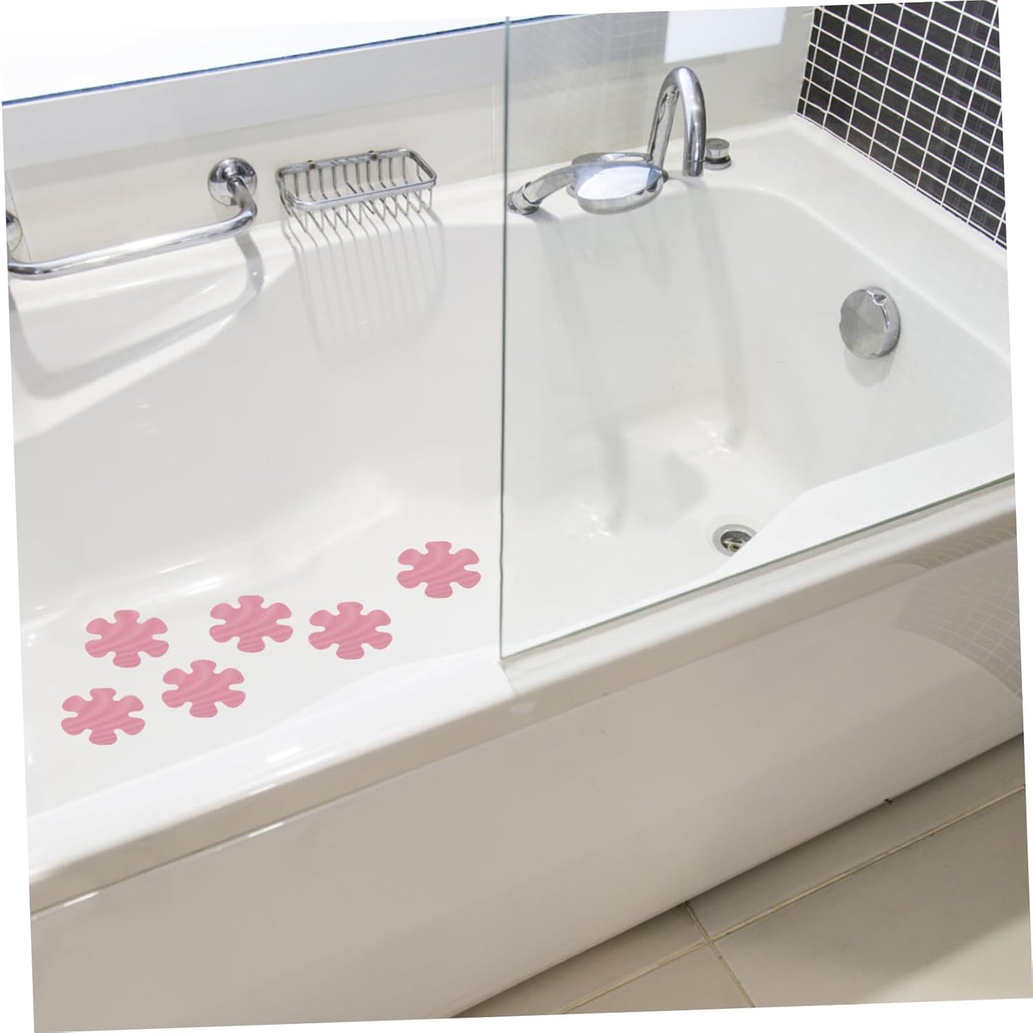Hemobllo 20Pcs Non-Slip Bathroom Stickers for Safety