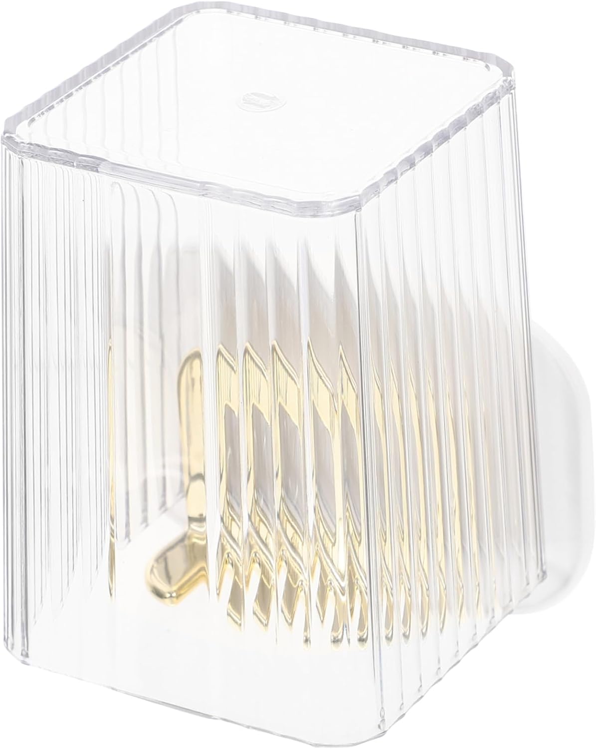 BRIGHTFUFU Wall Mounted Toothbrush Holder Set 1