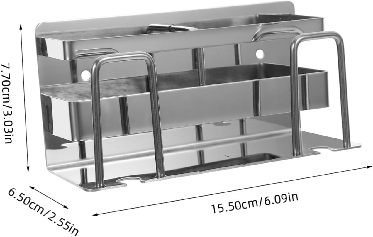 LIFKOME Wall-Mounted Toothbrush Holder with Cup Stand