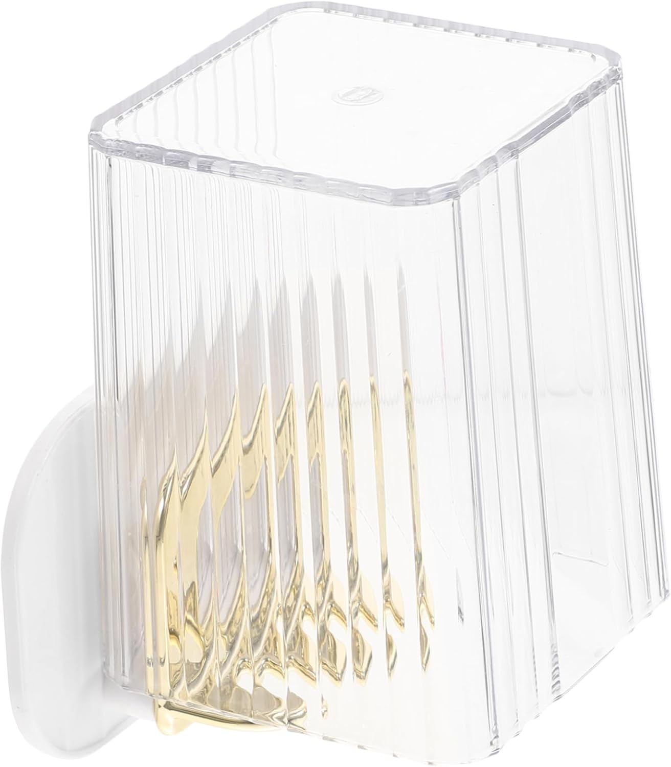 GLEAVI Wall Mounted Toothbrush Holder No Drilling
