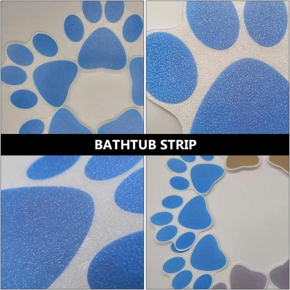 DOITOOL Removable Waterproof Bathtub Stickers 6pcs Cartoon Design