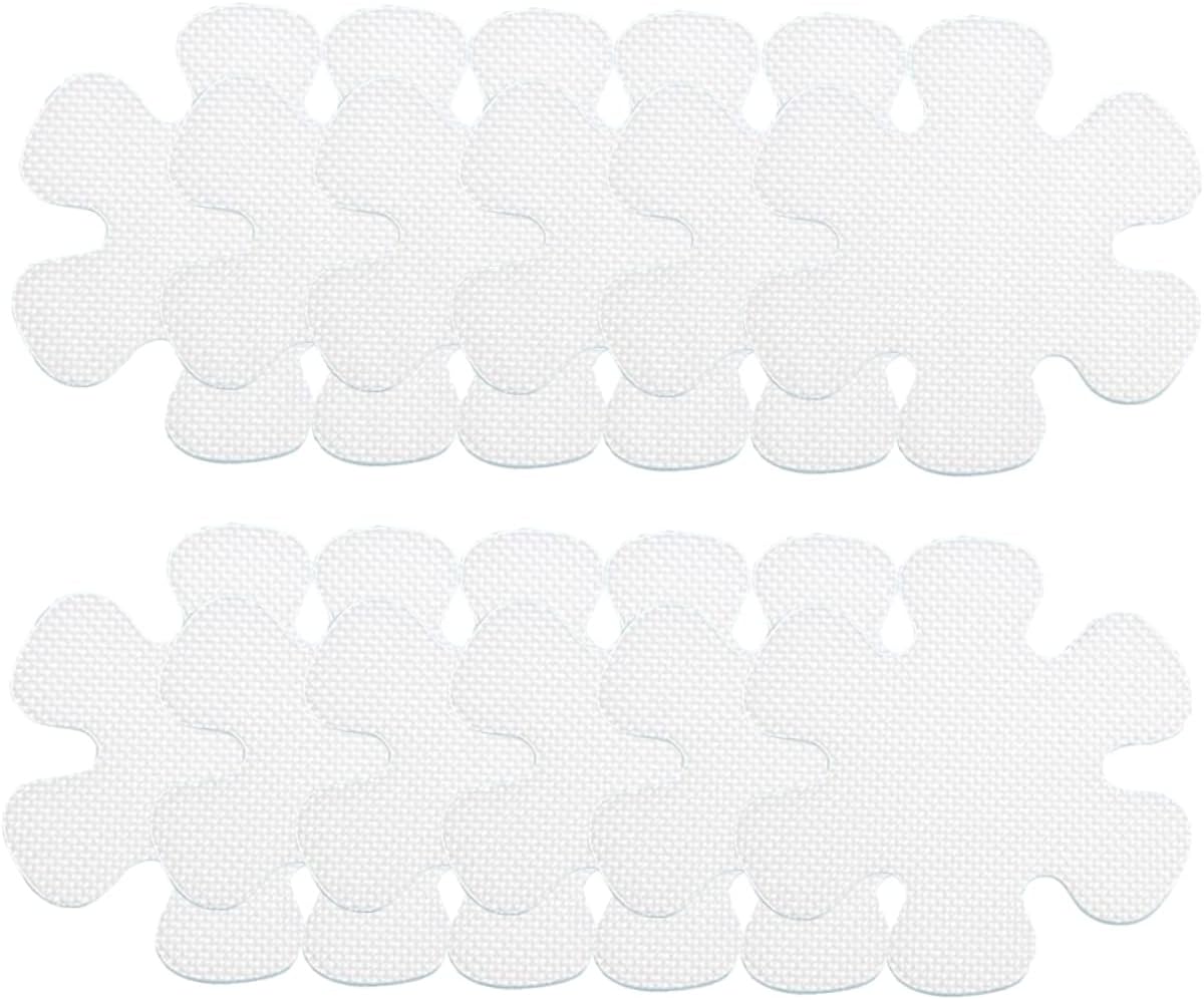 TINEASUR 12pcs Non-Slip Shower Mat Stickers