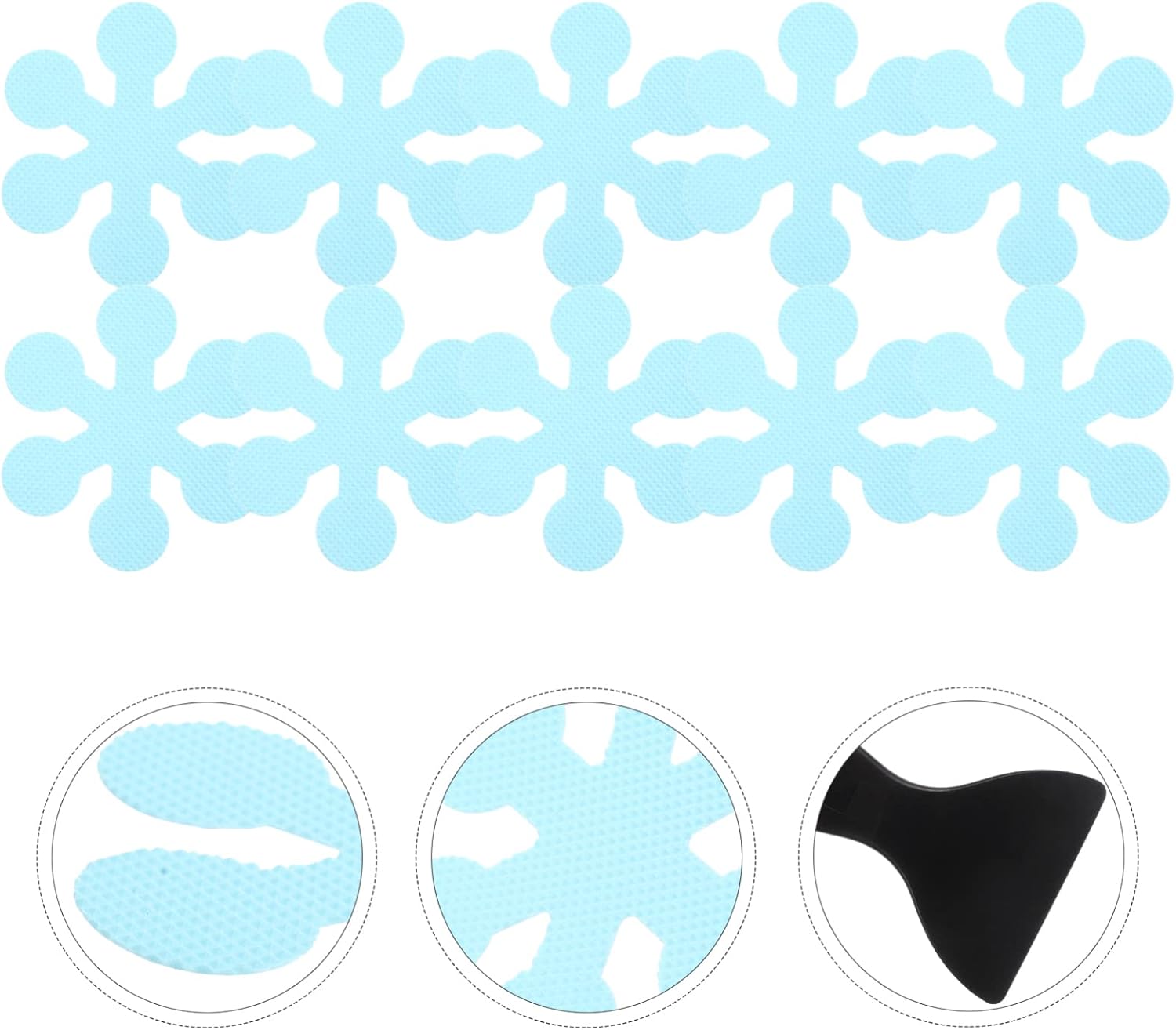 Cabilock Non-Slip Bath Stickers 13pcs Anti-Slip Decals for Home Safety