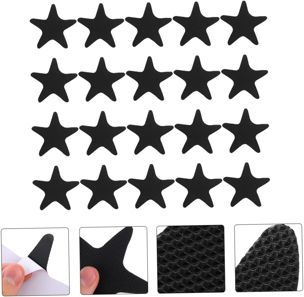 Luxshiny 40Pcs Non-Slip Safety Stickers for Bathroom 1