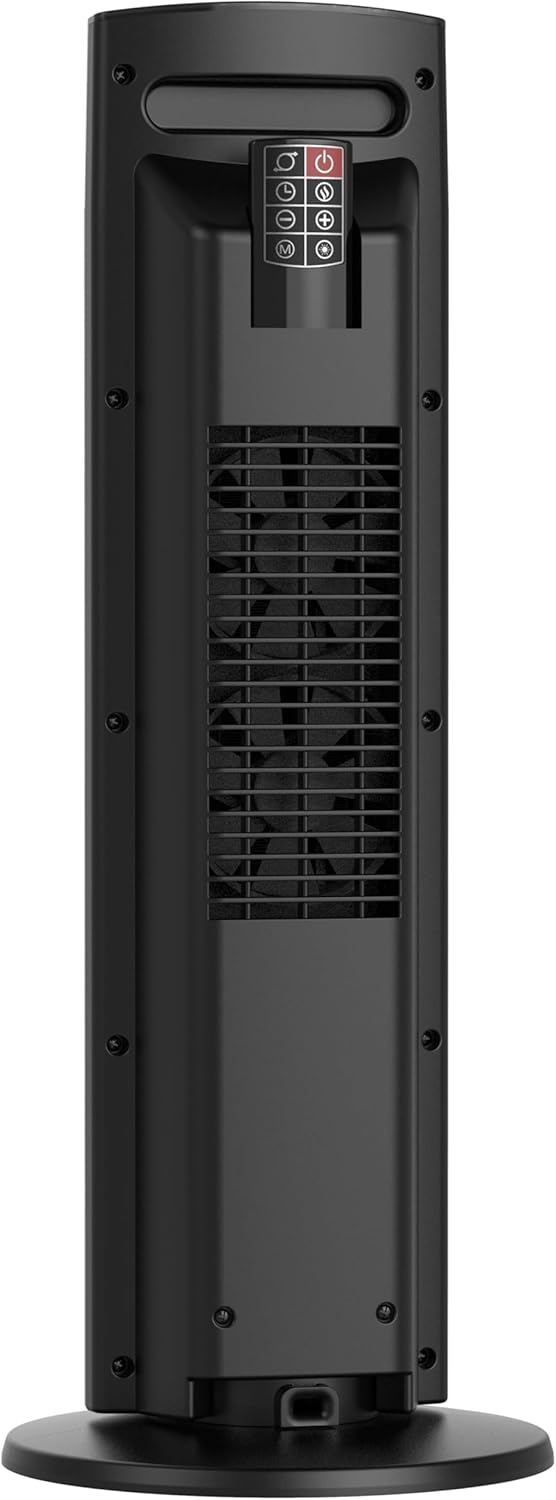Lasko Ellipse Tower Heater 24 Inches 1500W Black
