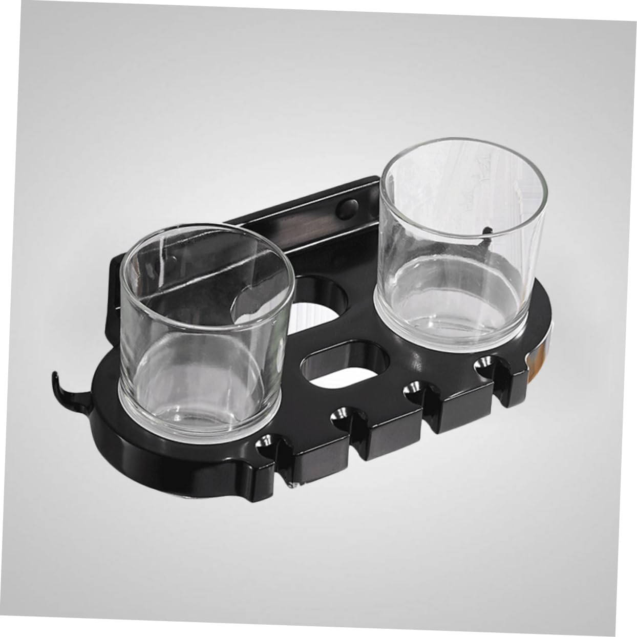 ABOOFAN Punch Toothbrush Holder with Hooks