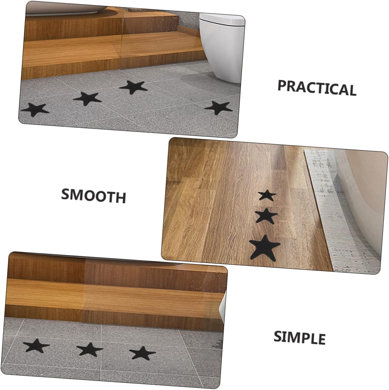 Cabilock 40Pcs Non Slip Bathtub Sticker for Safety