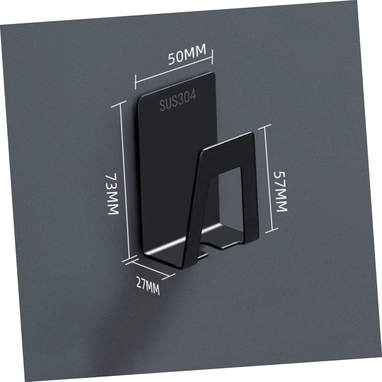 BUGUUYO Wall-Mounted Toothbrush Cup Holder