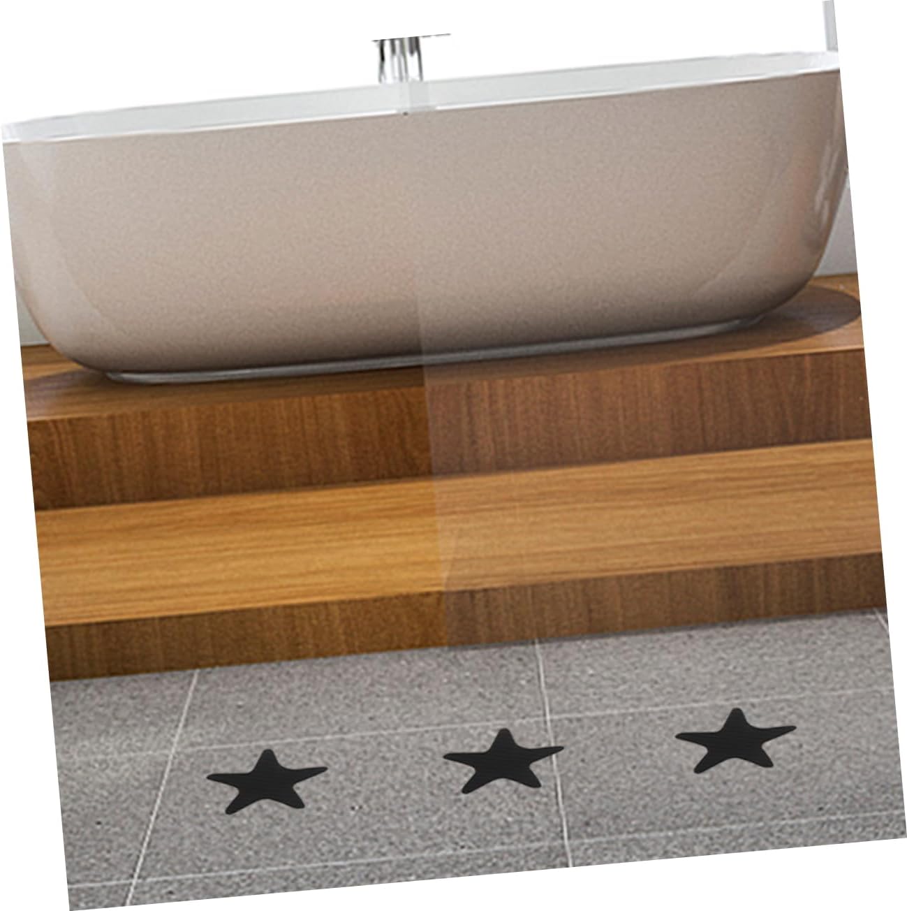 Unomor 40Pcs Non-Slip Bath Stickers for Stairs and Bathtubs