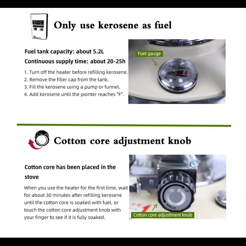 Irfora Kerosene Heater Stove Multifunctional