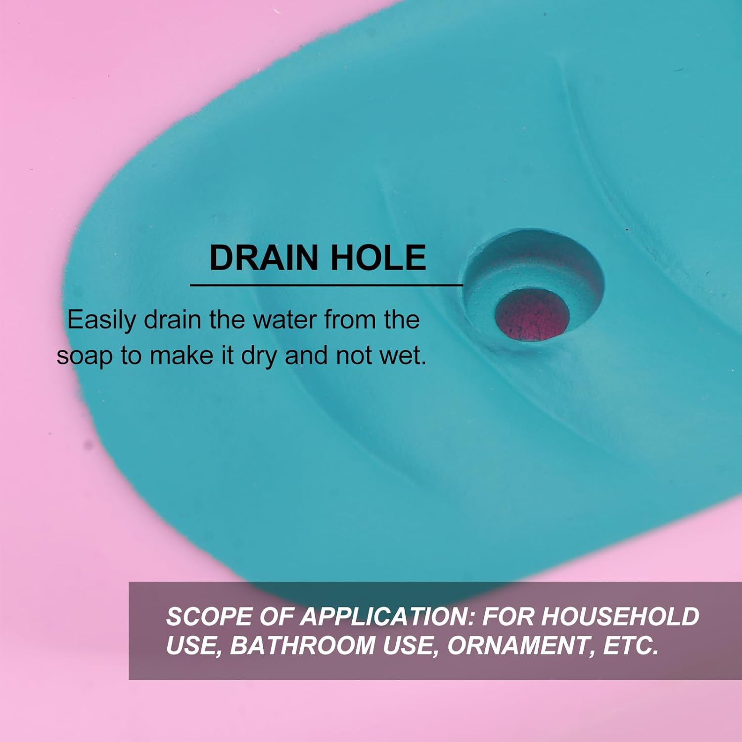 PRETYZOOM Funny Unicorn Soap Dish for Bathroom