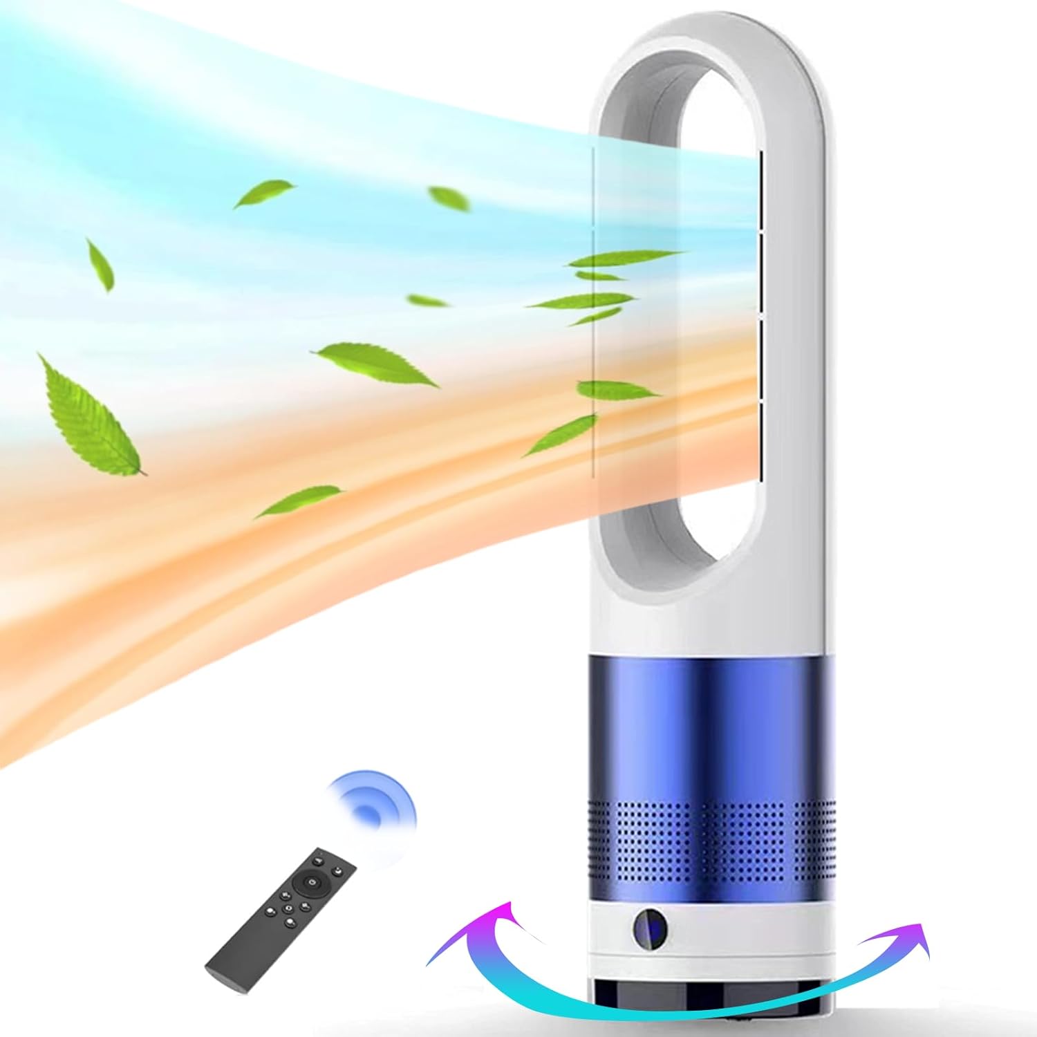 Voagupa Bladeless Heater Fan Combo All Season Use
