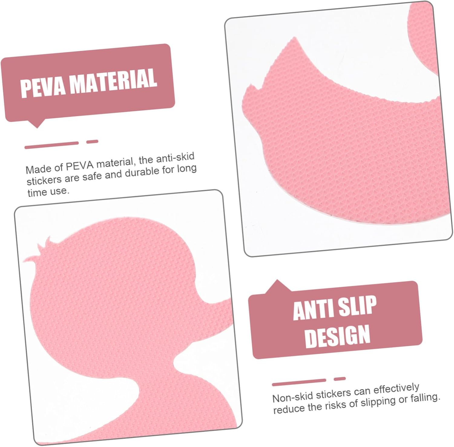 Happyyami Non-Slip Shower Floor Stickers
