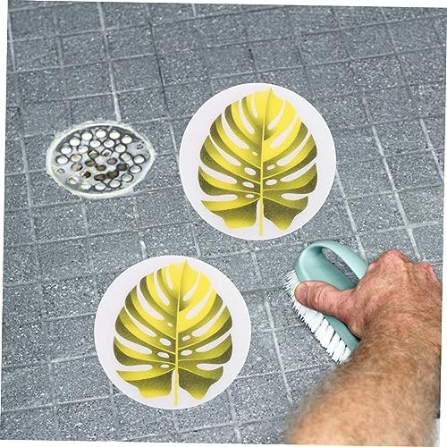 LIFKOME Leaf Slip Stickers Non-Slip Bath Tub Decals