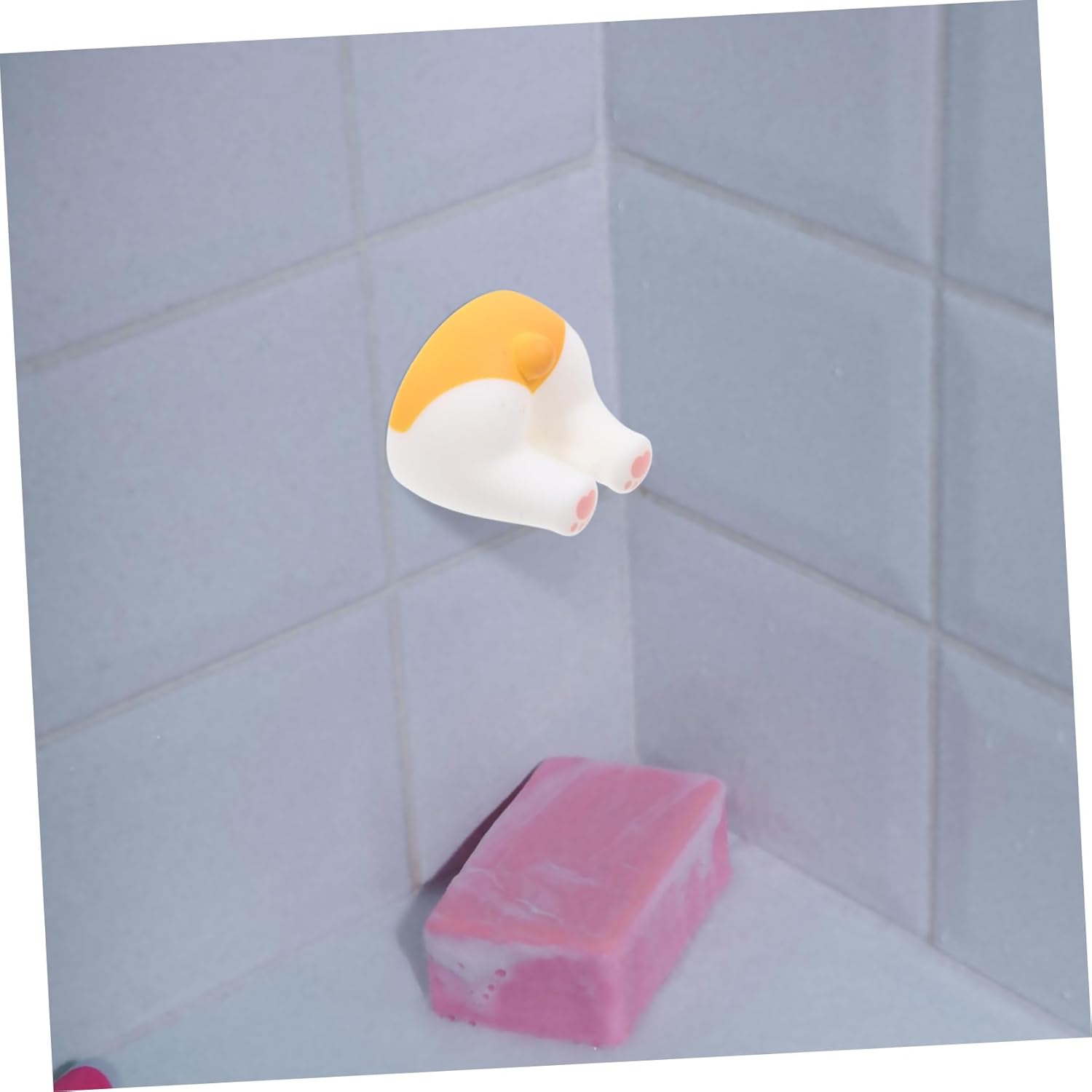 LABRIMP Boy Girl Toothbrush Holder with Corgi Tail Shape