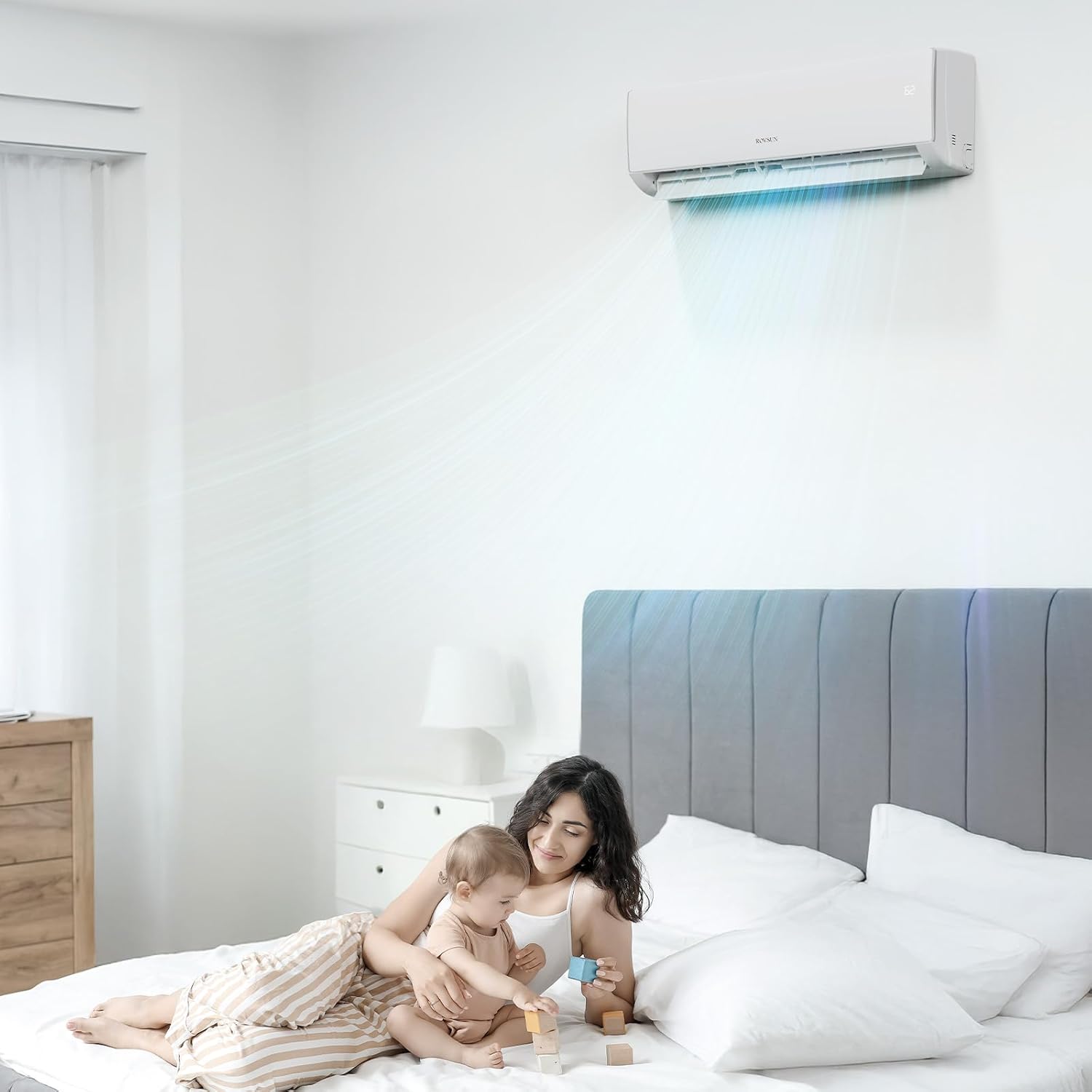 ROVSUN 11500 BTU Wifi Mini Split AC Heater