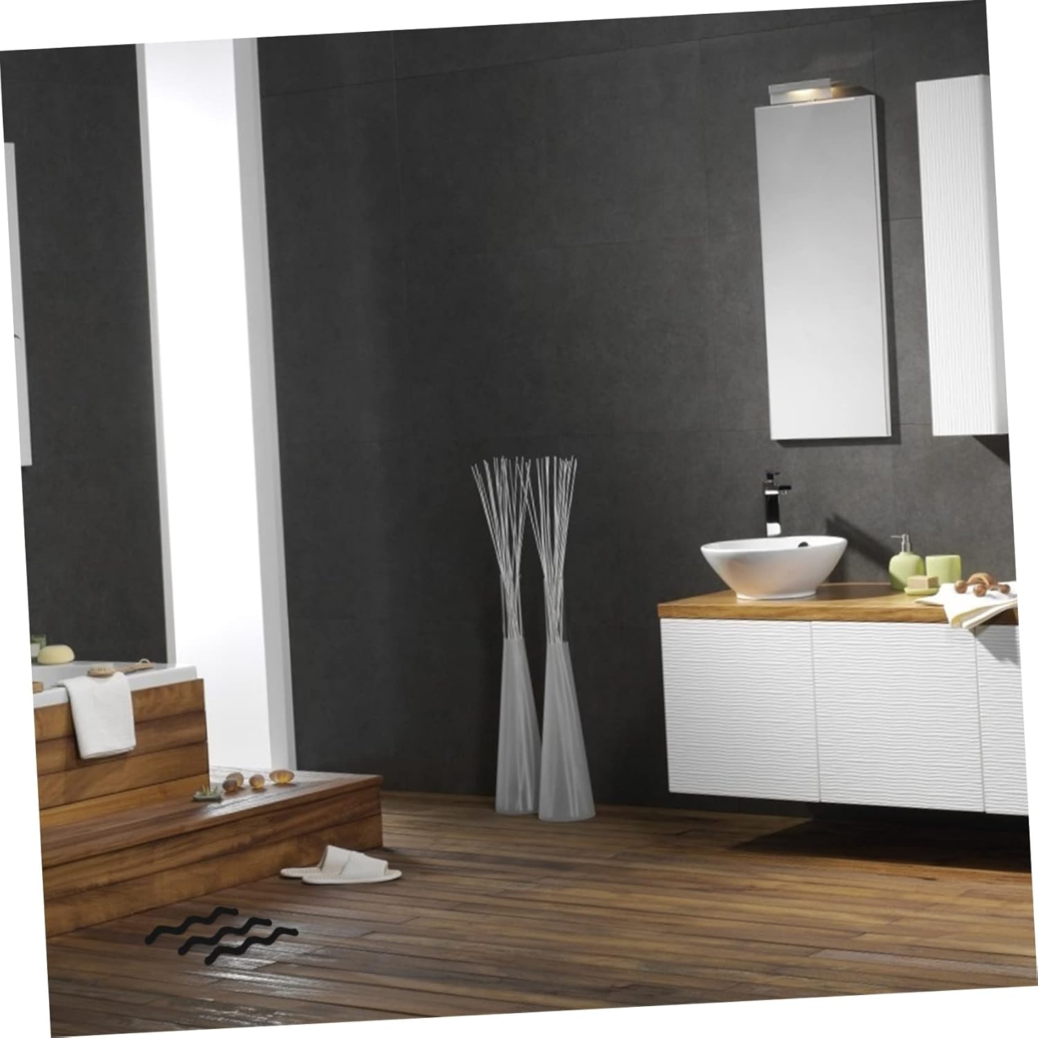 Cabilock Non-Slip Bathtub Stickers - Clear Waterproof Safe