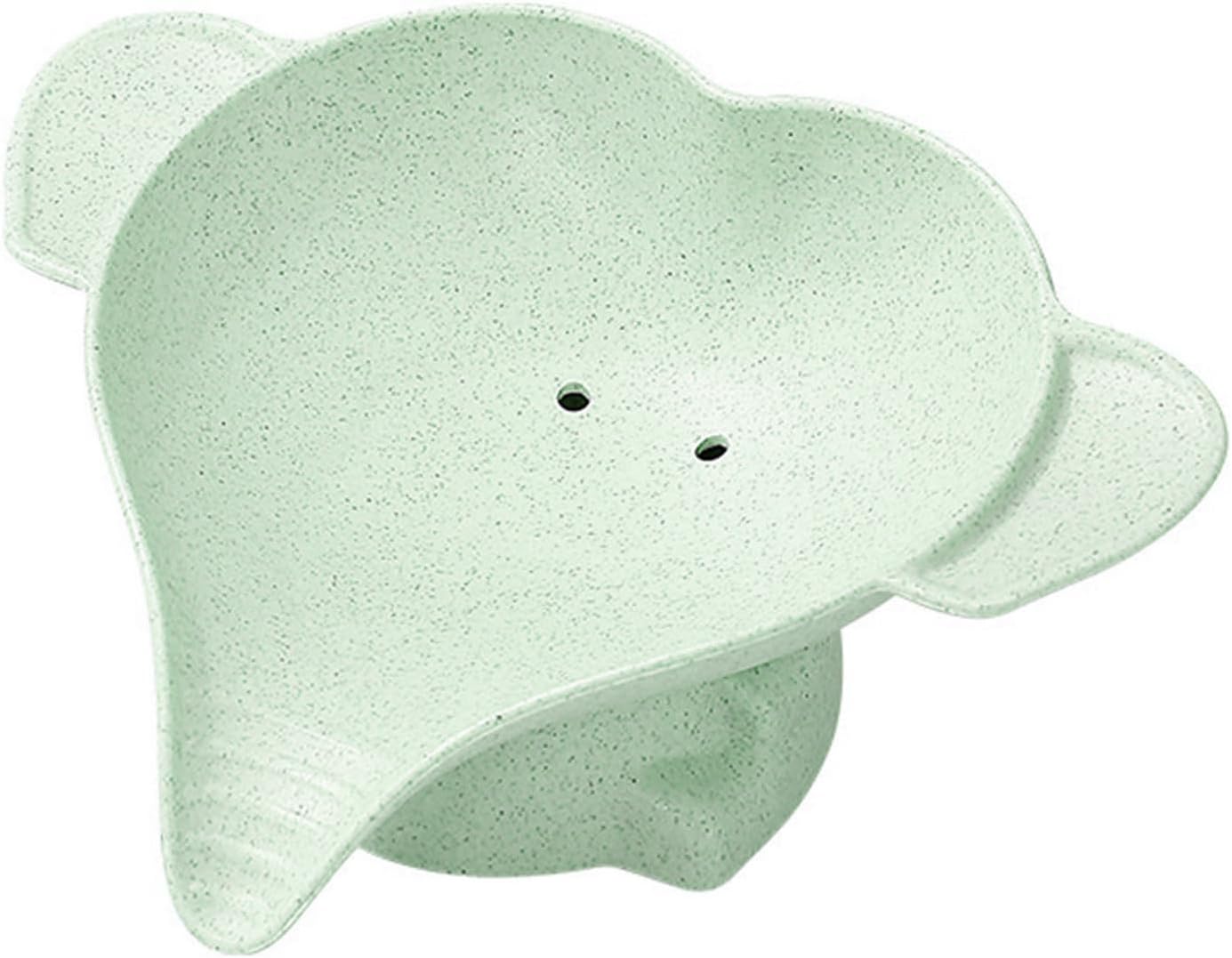 LOXGO Elephant Soap Dish Fun Storage Drainer