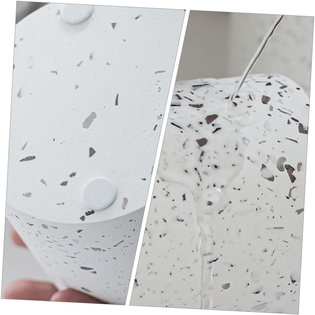 Shower Brush Holder Lid Sturdy Diatomite Material