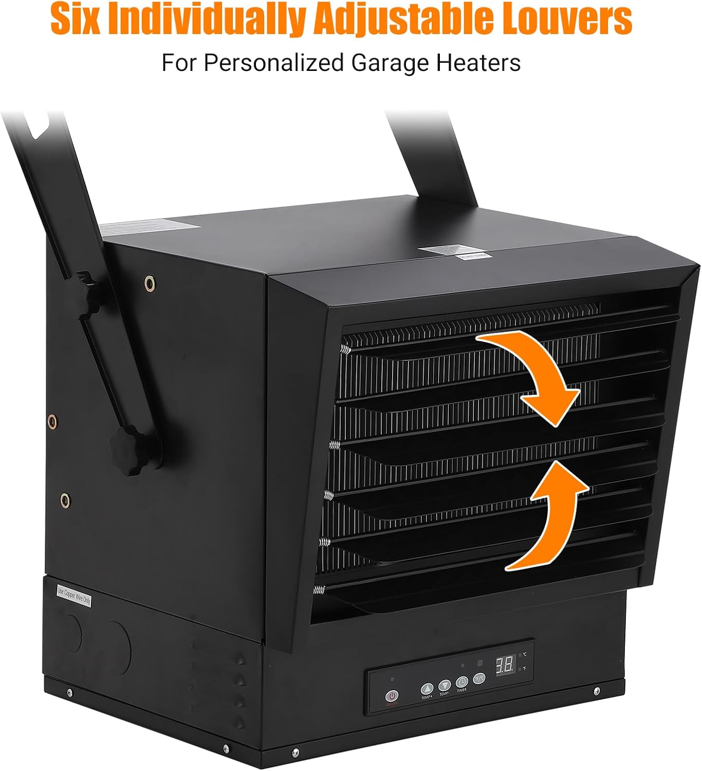 GarveeTech 10000 Watt Garage Heater with Remote Control and 12-Hour Timer