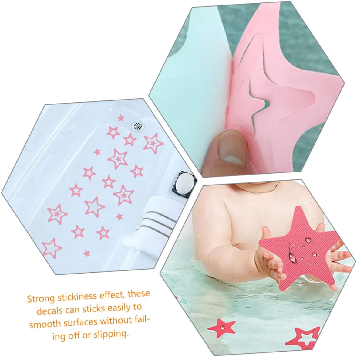 Anneome Anti-Slip Stickers for Bathtub 1