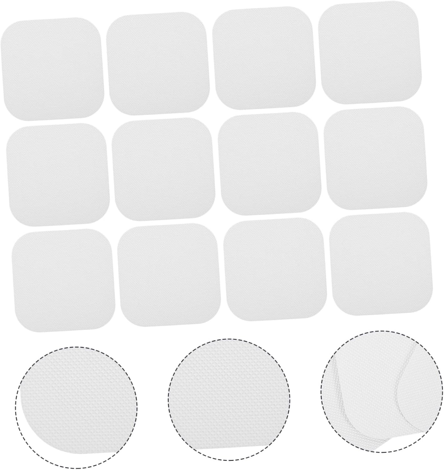 72pcs Peva Bathtub Stickers Non-Slip Decals for Showers Pools and Stairs