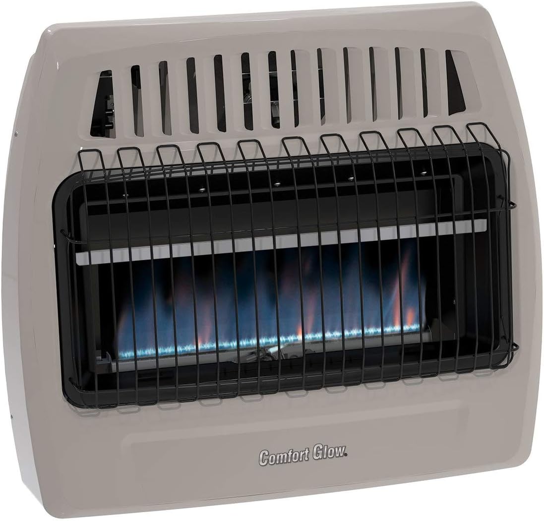 Comfort Glow Blue Flame Vent-Free Heater 30000 BTU