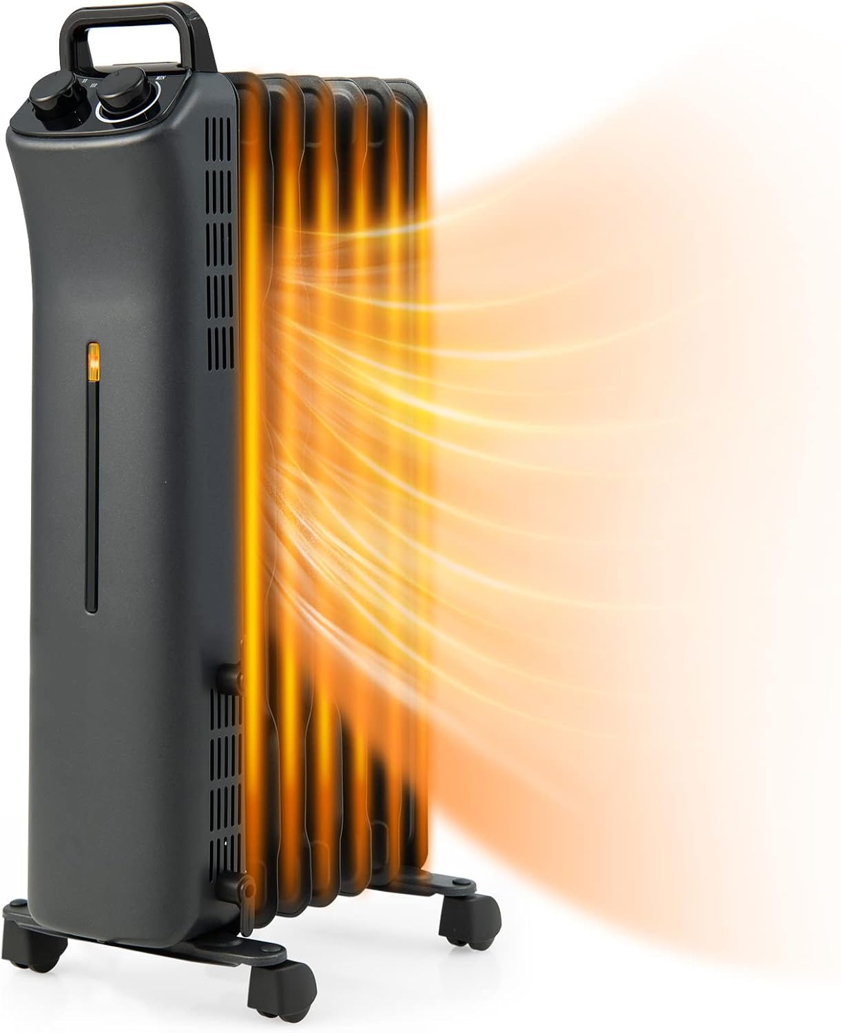 Tangkula 1500W Oil Filled Heater with 3 Modes and Thermostat