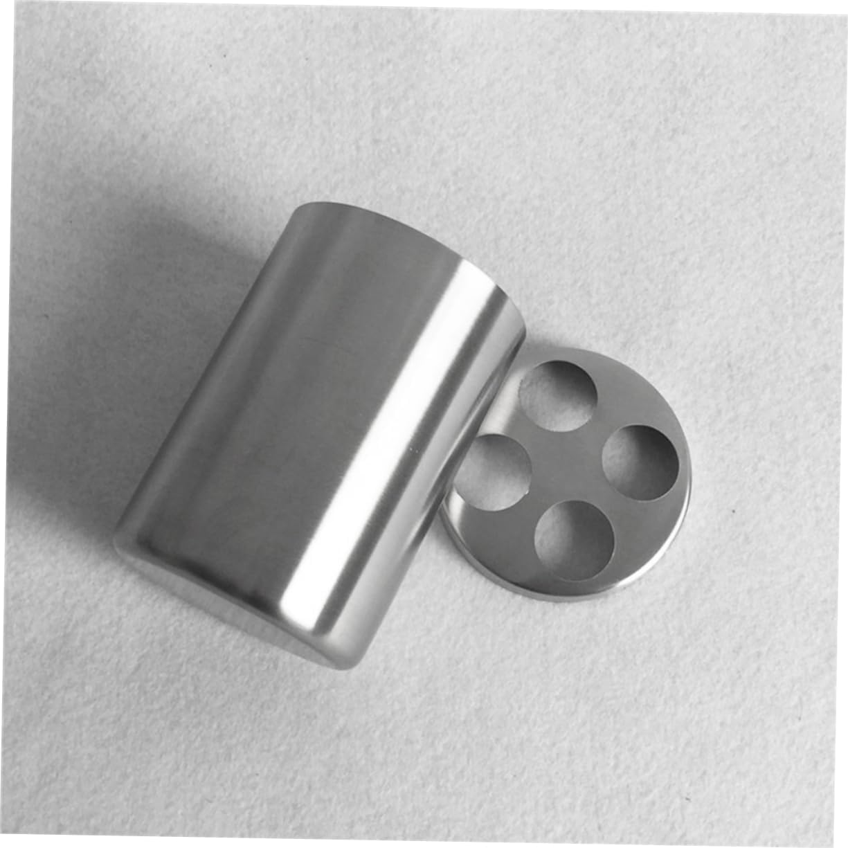 LIFKOME Stainless Steel Toothbrush Toothpaste Holder