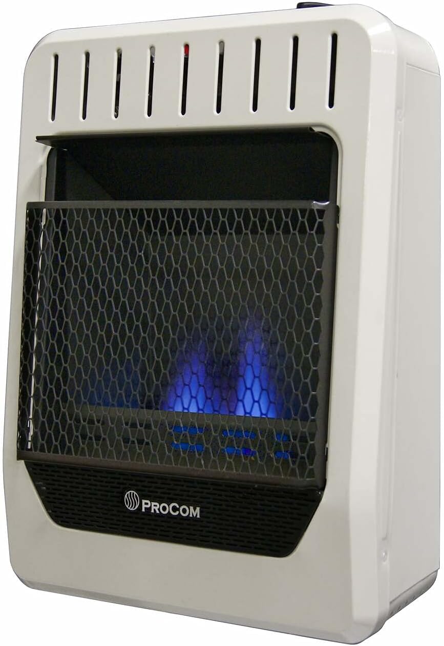 ProCom Propane Gas Blue Flame Space Heater 20000 BTU