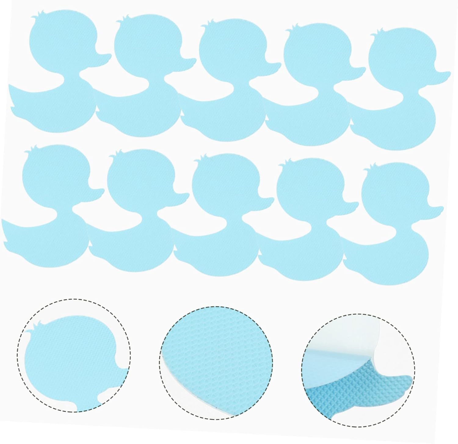 LIFKOME 24Pcs Duck Shaped Nonslip Bathtub Stickers
